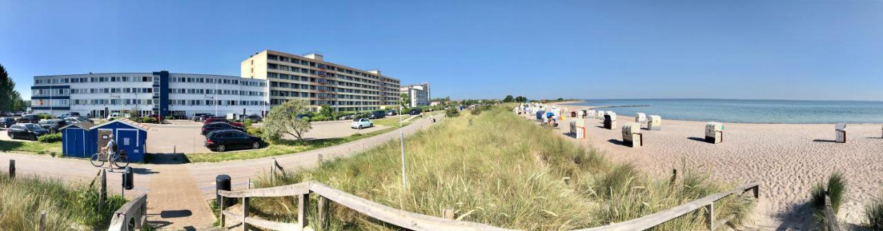 Direkt am Strand mit Meerblick perfekt für 2 Personen Heiligenhafen Exterior foto